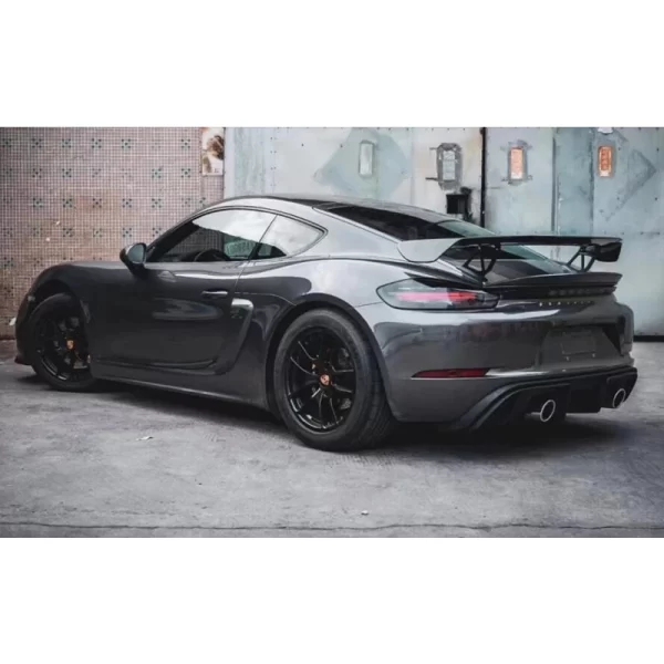 Car Bumper Head Lamp Bodykit for Porsche 2012-2016  Cayman Boxster 981 Upgrade 718 GT4 Old to New Body Kit Front Spoiler for Car - Image 6