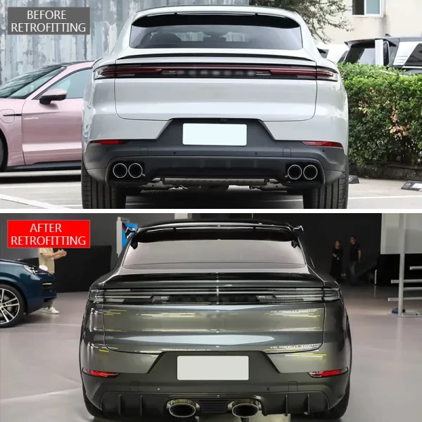 2024  for Cayenne LED Taillight Modified Car Tail Lamp Running Lights Turn Signal Brake Reversing Light New Condition Upgrade - Image 2