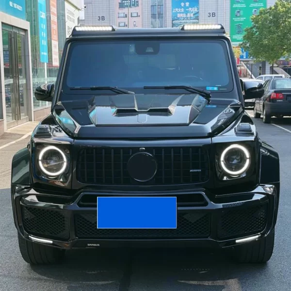 2019-2024 for Mercedes Benz G Class Car Modification Spoiler Engine Hood Bodykit Tire Cover-G630 G35 G500 Carbon Fiber New Condi - Image 3