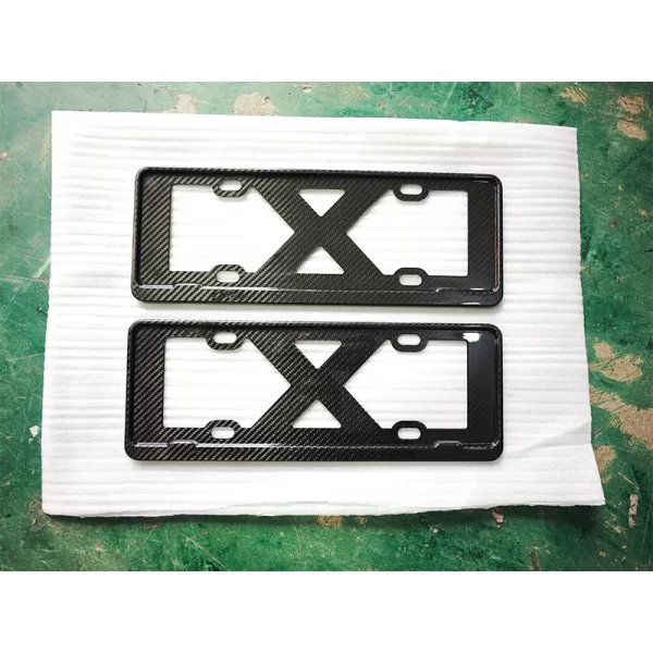 2011-2023 for Porsche Car Modification License Plate Front Bumper Carbon Fiber for Cayenne Macan Panamera 718 911 New Condition - Image 2
