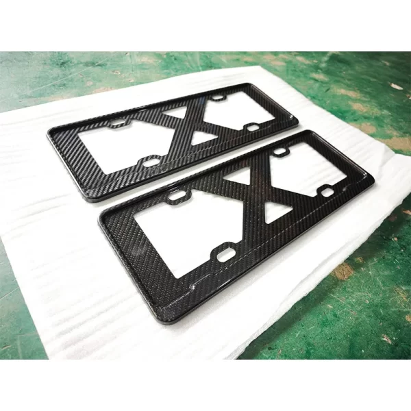 2011-2023 for Porsche Car Modification License Plate Front Bumper Carbon Fiber for Cayenne Macan Panamera 718 911 New Condition - Image 3