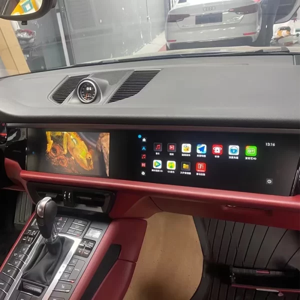 Suitable for Porsche for Macan 2014-2018 Upgraded Version Center Console Passenger Screen Control Navigation Multimedia Player - Image 3
