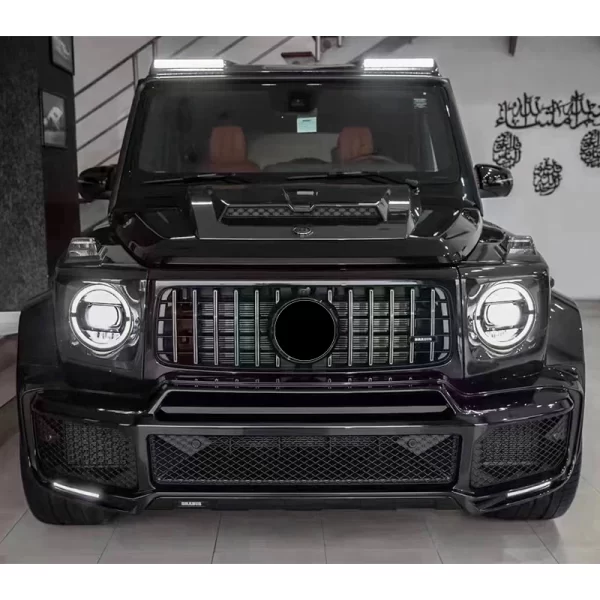 For Mercedes Benz G Class 2019-2024 Car Modification G800 Carbon Fiber Engine Hood Bodykit Car Spoiler Spare Tire Cover Exhaust - Image 3