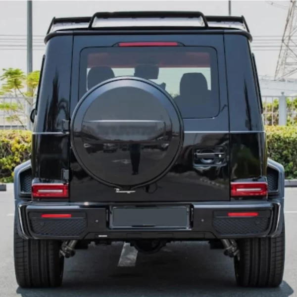 For Mercedes Benz G Class 2019-2024 Car Modification G800 Carbon Fiber Engine Hood Bodykit Car Spoiler Spare Tire Cover Exhaust - Image 4