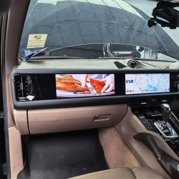 Suitable for Porsche Cayenne 2011-2017 Upgraded Version Center Console Passenger Screen Control Navigation Multimedia Player - Image 4