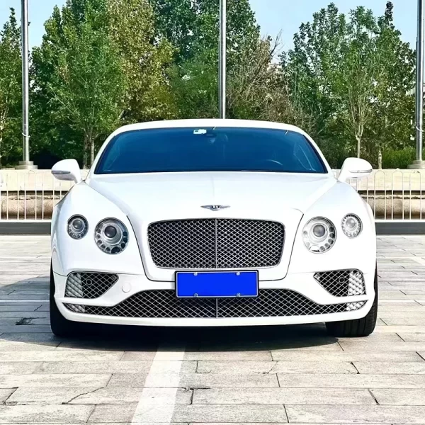 For Bentley Continental GT 2012-2015 Upgrade 2019 Supersport Body Kit Front and Rear Bumpers with Fog Light Cut Outs - Image 3