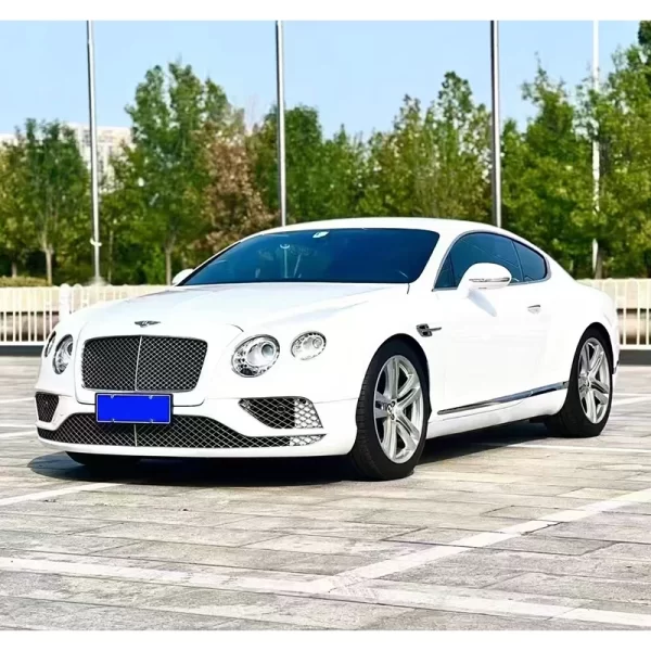 For Bentley Continental GT 2012-2015 Upgrade 2019 Supersport Body Kit Front and Rear Bumpers with Fog Light Cut Outs - Image 4