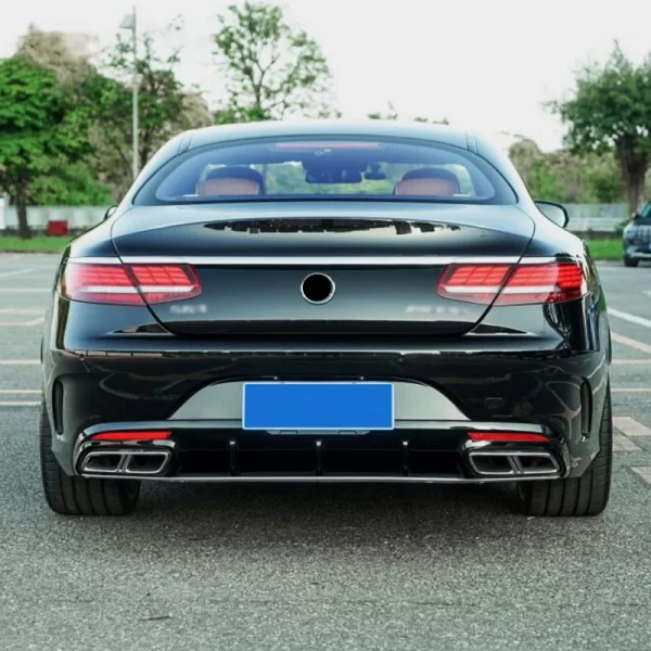 For Mercedes Benz S Coupe 2014-2020 Car Modification S Coupe 65 Bodykit Car Front and Rear Bumpers - Image 5