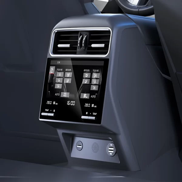Upgrade Car AC Touch Panel for Porsche Cayenne 2018-2024 New Air Conditioner Panel with Rear Seat Vent Control - Image 2
