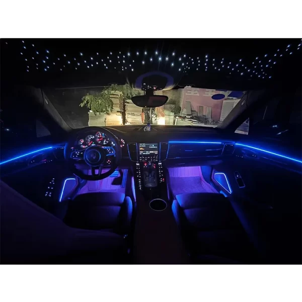 For Porsche 2009-2017 Car Modification Panamera 970 Cayenne 958 Interior Atmosphere Lights Door Lighting Car Light Accessor - Image 2