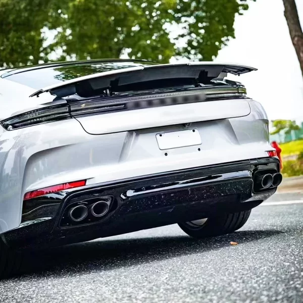 For Porsche 2024-2025 Panamera Upgraded Body Kit Turbo Electric Tail Lift Spoiler New Folding Spoiler - Image 3