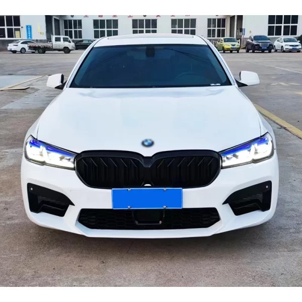 For BMW 5 Series F10-18 Car Modification Upgrade 2021 5 Series G30-38 M5 Kit Front Bumper Headlights Hood Rear Bumper Taillights - Image 2