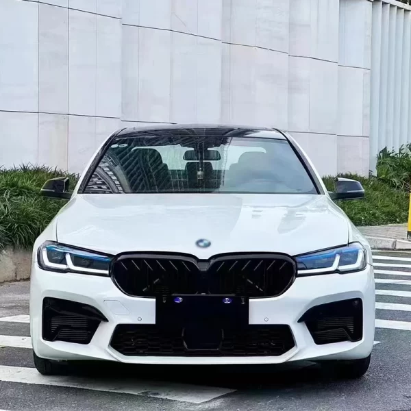 For BMW 5 Series F10-18 Car Modification Upgrade 2021 5 Series G30-38 M5 Kit Front Bumper Headlights Hood Rear Bumper Taillights - Image 3