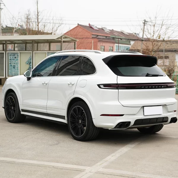 For Porsche Cayenne 2011-2017 Car Modification Upgrade 2024 Turbo GT Body Kit Front Bumper LED Headlights Sport Exhaust - Image 4