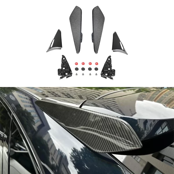 2018-2025 for Porsche Cayenne Carbon Fiber Top Wing Spoiler Performance Parts Carbon Fiber Tail Wing Bodykit for Cars
