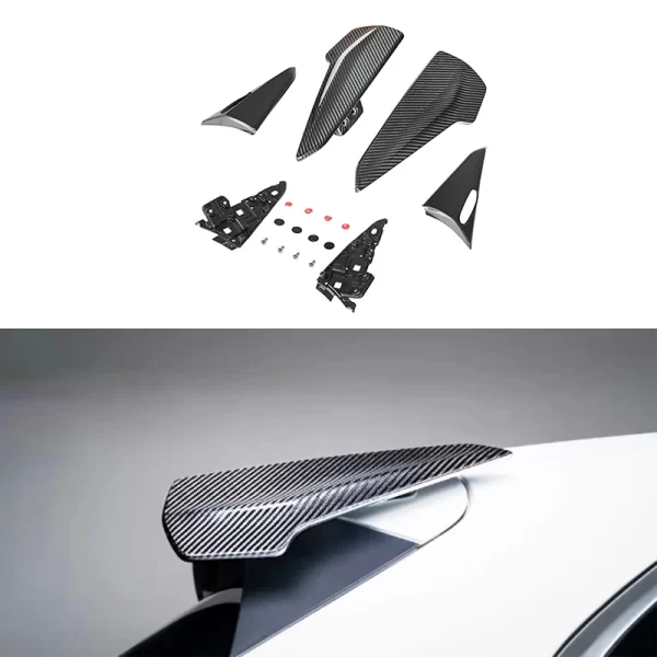 For Porsche Cayenne Coupe 2018-2025 Car Modification Upgrade Carbon Fiber Top Wing 9YA Decorative Fixed Spoiler