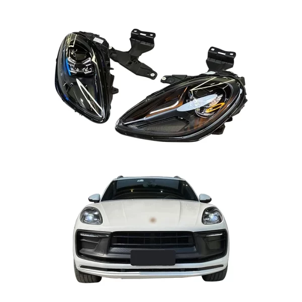 For Porsche MACAN 2014-2021 LED Laser Headlights Upgrade Non-Destructive 95B Upgrade for Old Model 2023 New Performance Parts