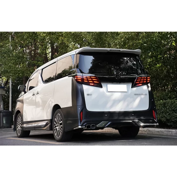For Toyota Alphard 2015-2022 3.0-3.5 Car Body Kit Upgrade New 4.0 Mona Lisa Front Bumper Hood Headlight Rear Bumper Turn Signals - Image 5