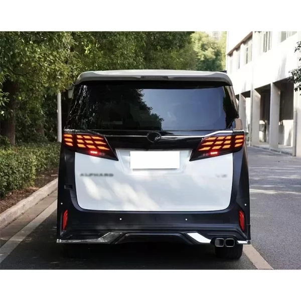 For Toyota Alphard 2015-2022 3.0-3.5 Car Body Kit Upgrade New 4.0 Mona Lisa Front Bumper Hood Headlight Rear Bumper Turn Signals - Image 6