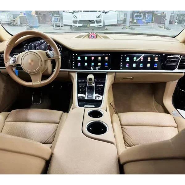 For Porsche Panamera 2010-2016 970 Upgrade Kit 971 Center Console Dashboard Car Modification Center Screen Automotive Interior - Image 4