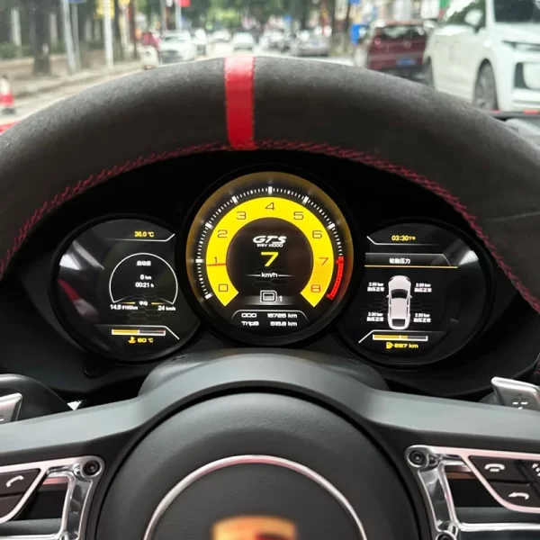 For Porsche 718 2016-2023 Car Modification Accessories New Interior LCD Instrument Panel and Center Console Performance Display - Image 3