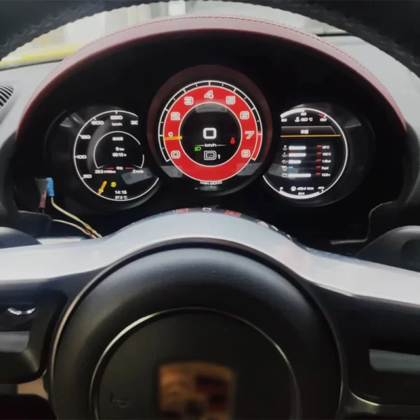 For Porsche 718 2016-2023 Car Modification Accessories New Interior LCD Instrument Panel and Center Console Performance Display - Image 4