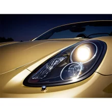2012-2015 for Porsche 981 Boxster Car Modification Upgrades New LED Headlights and Front Bumper Lights
