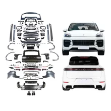 For Porsche Cayenne 2015-2017 958 Car Modification 2024 Cayenne Turbo GT Body Kit Front Bumper Rear Bumper Taillights Bodykit