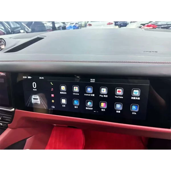 For Porsche Cayenne 2018-2023 Car Modification Passenger Screen 9Y0 Central Control Upgrade Entertainment Screen - Image 5