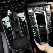 Suitable for Porsche Macan 2014-2021 Saddle Control Panel Upgrade Control Panel Old to New Saddle Shift Touch Panel