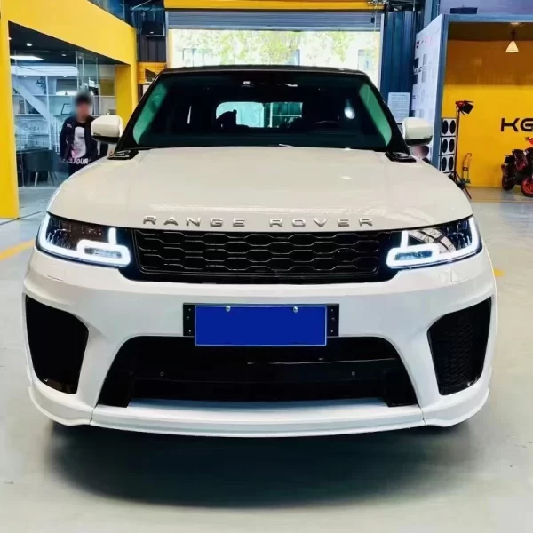 For Range Rover 2014-2017 Upgrade 2023 Range Rover Sport Bodykit Car Front Bumper Lip Car Lights LED Headlights Car Taillights - Image 3