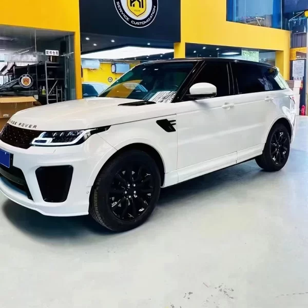 For Range Rover 2014-2017 Upgrade 2023 Range Rover Sport Bodykit Car Front Bumper Lip Car Lights LED Headlights Car Taillights - Image 4