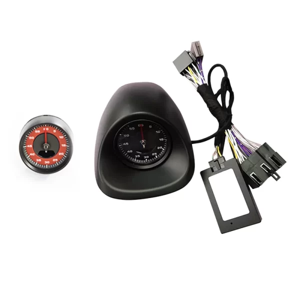 For Porsche 911 2006-2012  Carrera 997 Dashboard Speedometer Clock Stopwatch Console Black Red Color - Image 2