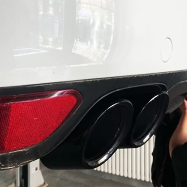 New Four Outlet Tailpipe Exhaust Modification for Porsche Cayenne 2011-2014 958 Tail Throat Exhaust Pipe - Image 5