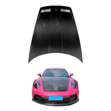 2020-2024 for Porsche 911 Car Modification Upgraded Body Kits 992 Carbon Fiber Hood Front Bumper and Engine Hood New Condition