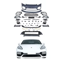 For Porsche Panamera 2009-2013 Bodykit Car 970 Upgrade 971 TurboS Style Body Kit Front Bumper Upgrade & Modification Direct Fit