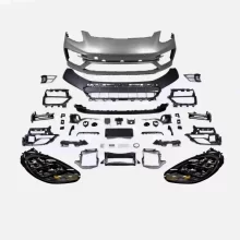 For Porsche  2009-2016 TurboS Style Body Kit 970 971 Front Bumper Upgrade with New Front Headlight Modification