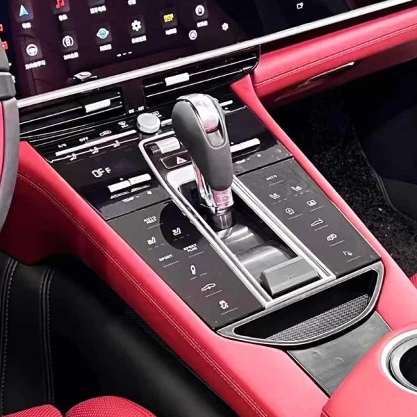For Porsche 2010-2016 Panamera 970 Car Modification Central Control Panel Upgrade Shift Knob Shift Button - Image 2