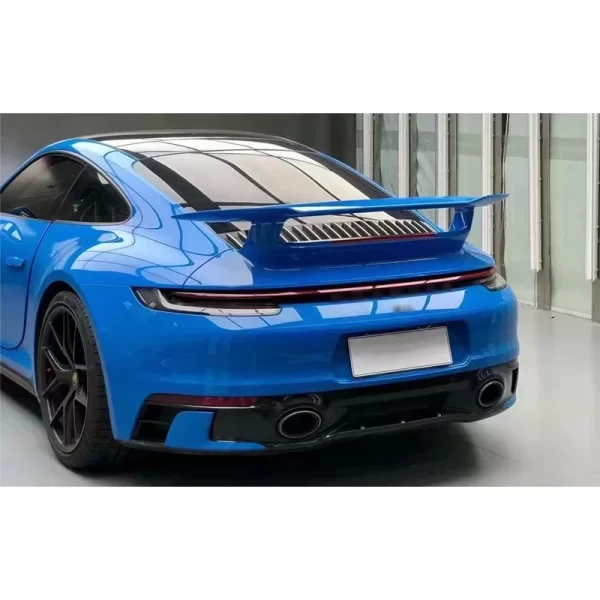 For Porsche 911 2020-2023 Sport Design Spoiler 992 Constant Wind Fixed Tail Spoiler Rear Upgrade New Condition Fog Light Bumper - Image 5