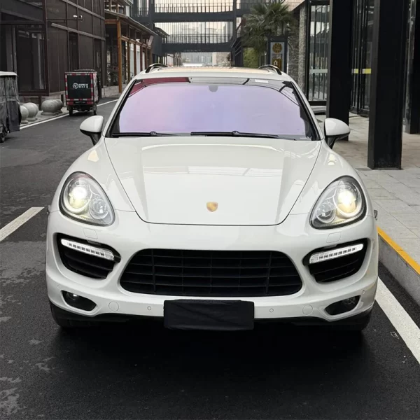 For Porsche Cayenne 2011-2014 Car Modification Body Kit Upgraded Turbo Front Bumper 958.1 Grille - Image 3