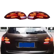 For Porsche Cayenne 2011-2014 Models with Modified Brake Lights Rear Bumper Tailgate Turn signal Lights