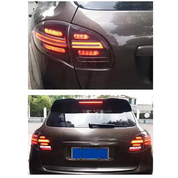 For Porsche Cayenne 2011-2014 Models with Modified Brake Lights Rear Bumper Tailgate Turn signal Lights - Image 3