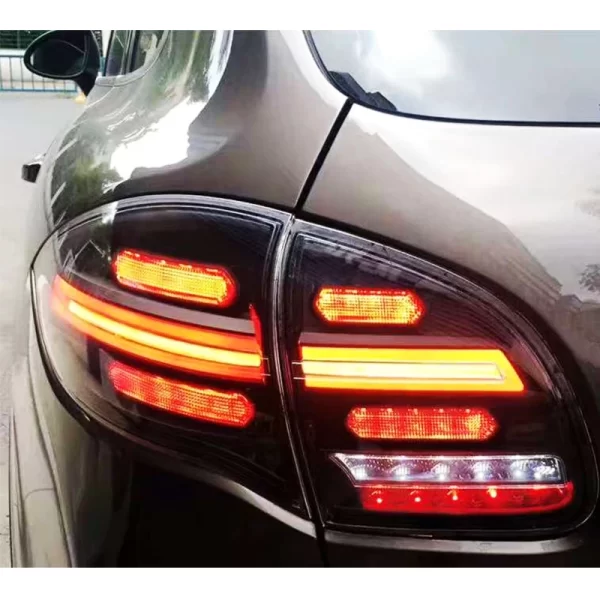 For Porsche Cayenne 2011-2014 Models with Modified Brake Lights Rear Bumper Tailgate Turn signal Lights - Image 4