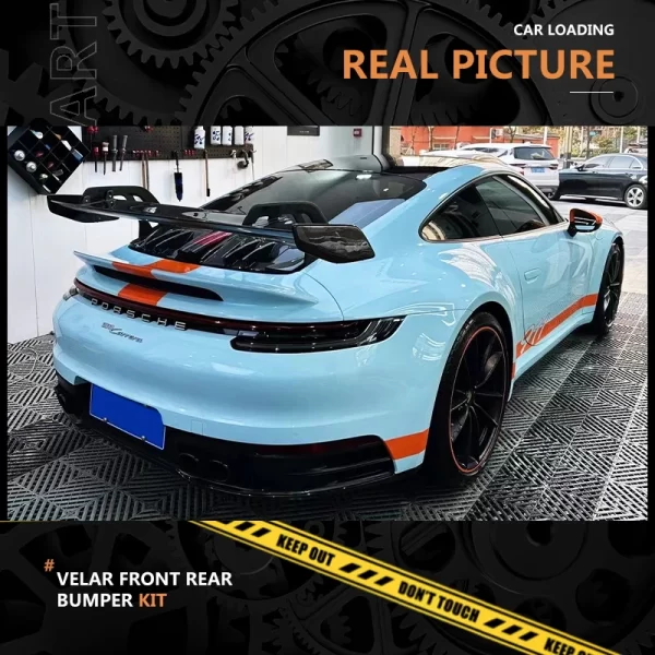 For Porsche 2020-2023 911 Upgrades Body Kit for Cars Spoiler 992 Car Spoilers Carbon Fiber Tail Wing Upgrade Kit - Image 4
