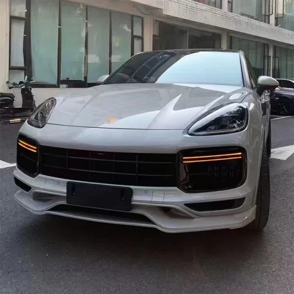 2018-2023  Cayenne  for Turbo Daytime Running Lights Front Bumper Turn Signals New Upgrade Condition - Image 3