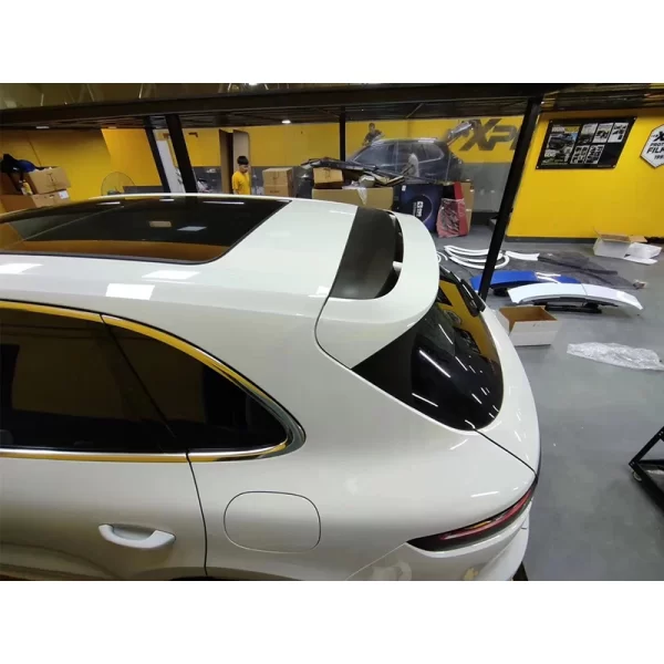 For Porsche Cayenne 2018-2023 Bodykit Car SportDesign Car Spoilers Upgraded GTS Fixed Tail Wing 9Y0 - Image 5