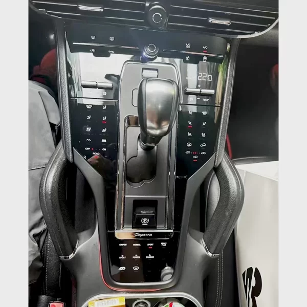For Porsche Cayenne 2011-2017 Car Modification Upgrade Kit Central Control Button Panel Shift Knob Touch Panel - Image 4