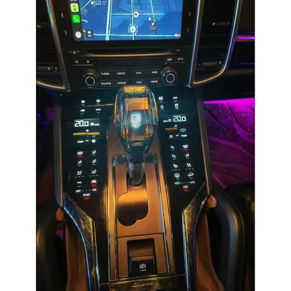 For Porsche Cayenne 2011-2017 Car Modification Upgrade Kit Central Control Button Panel Shift Knob Touch Panel - Image 5