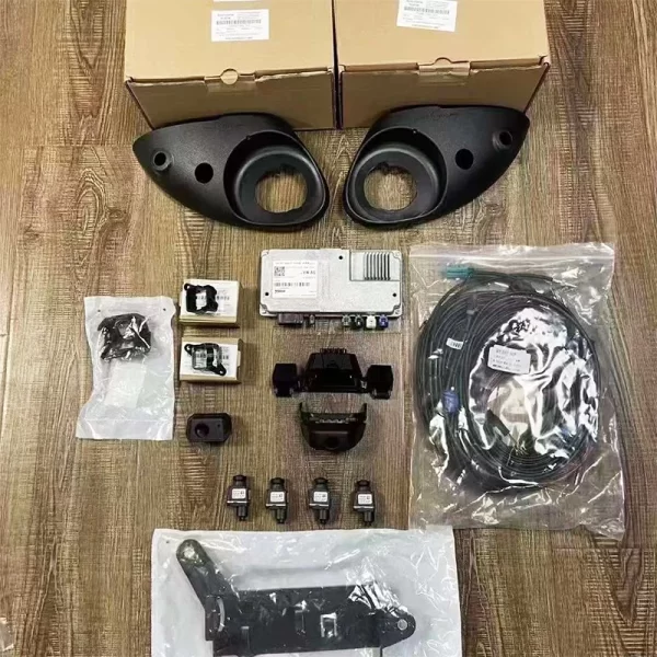 For Porsche 2014-2025 Macan 95B Bird's-Eye View Panoramic Camera System 360 Degree New Upgrade Reverse Image for Macan 95B - Image 3