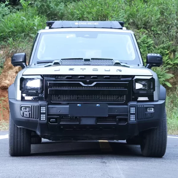 Jetour Traveler Shanhai T2 Upgraded Body Kit New Front Bumper Exterior Grille Kit - Image 4